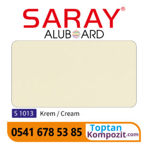 Saray Aluboard Krem S1013 125x320 4mm 025