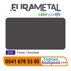 Eurametal Füme Kompozit Panel 125x320 4mm 020